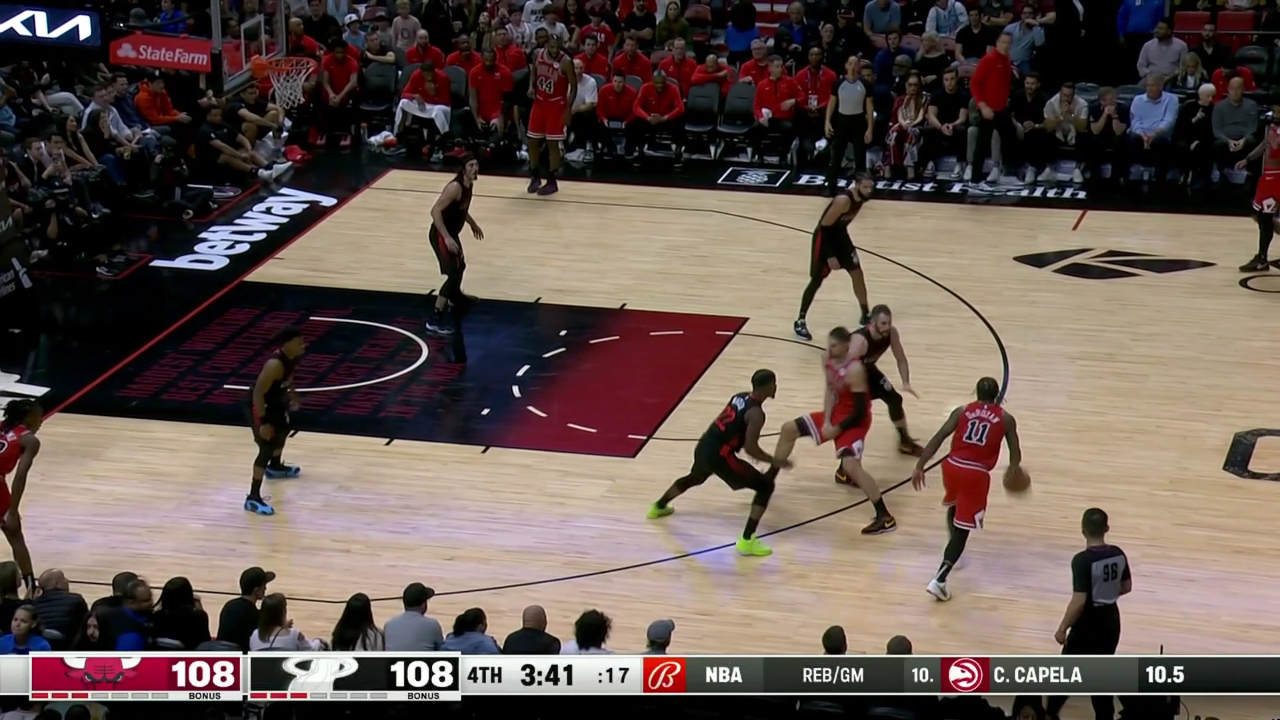 NBA常规赛,热火VS公牛,一场激情四溢的较量 NBA常规赛,热火VS公牛,一场激情四溢的较量